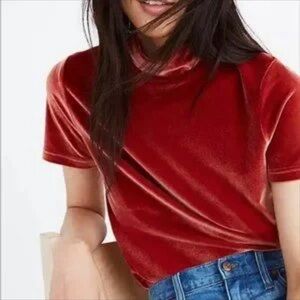 Madewell Velvet Women's Top